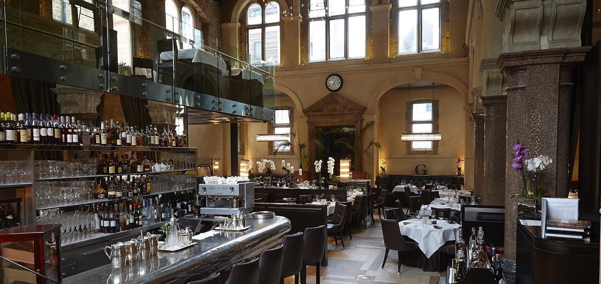 Ланч в Galvin La Chapelle (Liverpool Street), Галвин Ла Чапелл, London
