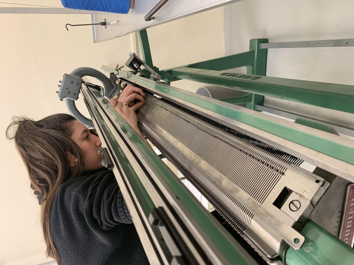 Machine Knitting Industrial (Dubied) Zoom Online Class, September 26