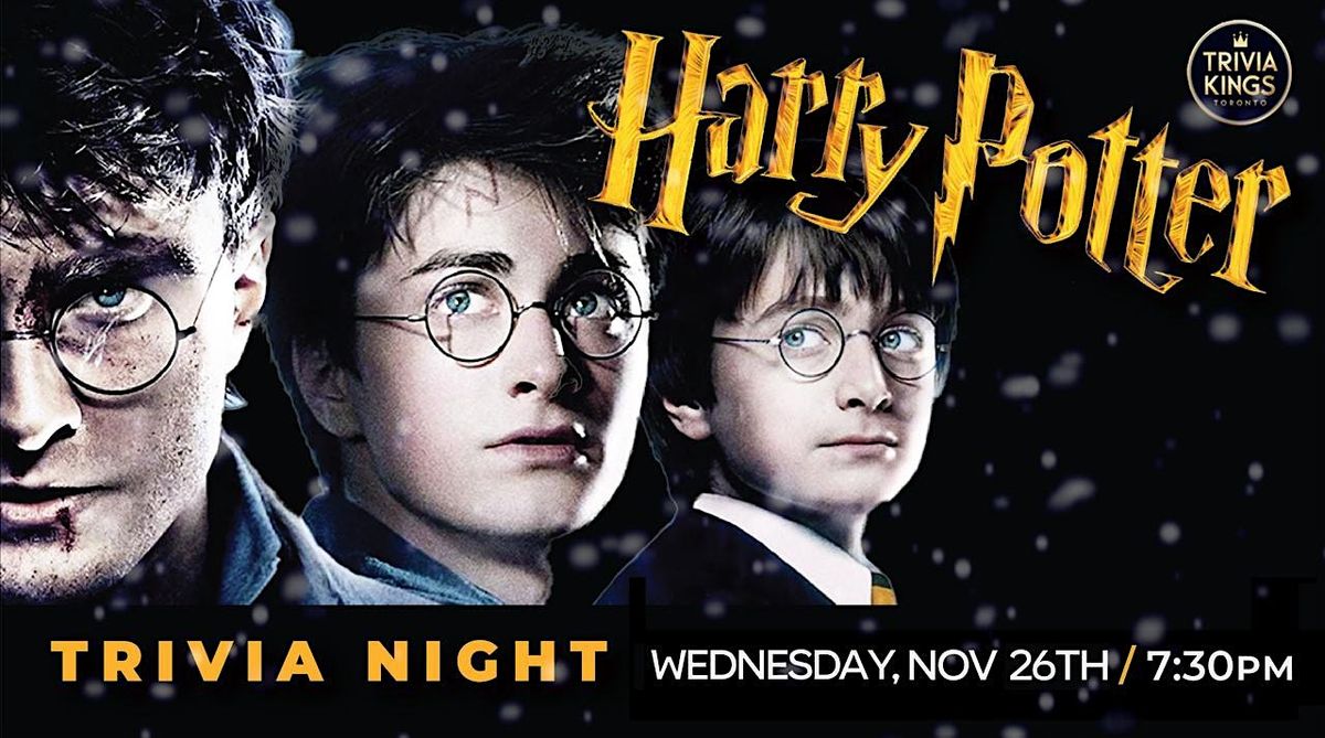 Harry Potter Trivia Night @ The Pint Upper Deck! | Event in Toronto | AllEvents