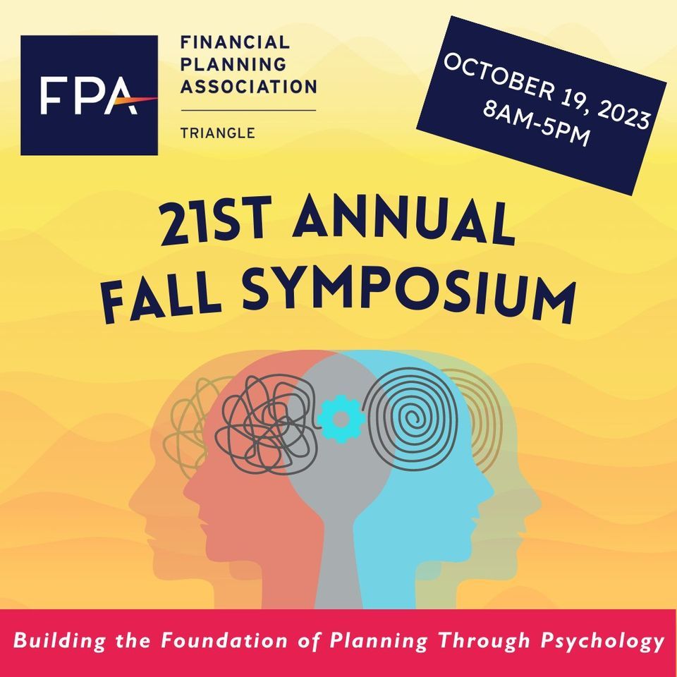 FPA of the Triangles 21st Annual Fall Symposium, McKimmon Conference