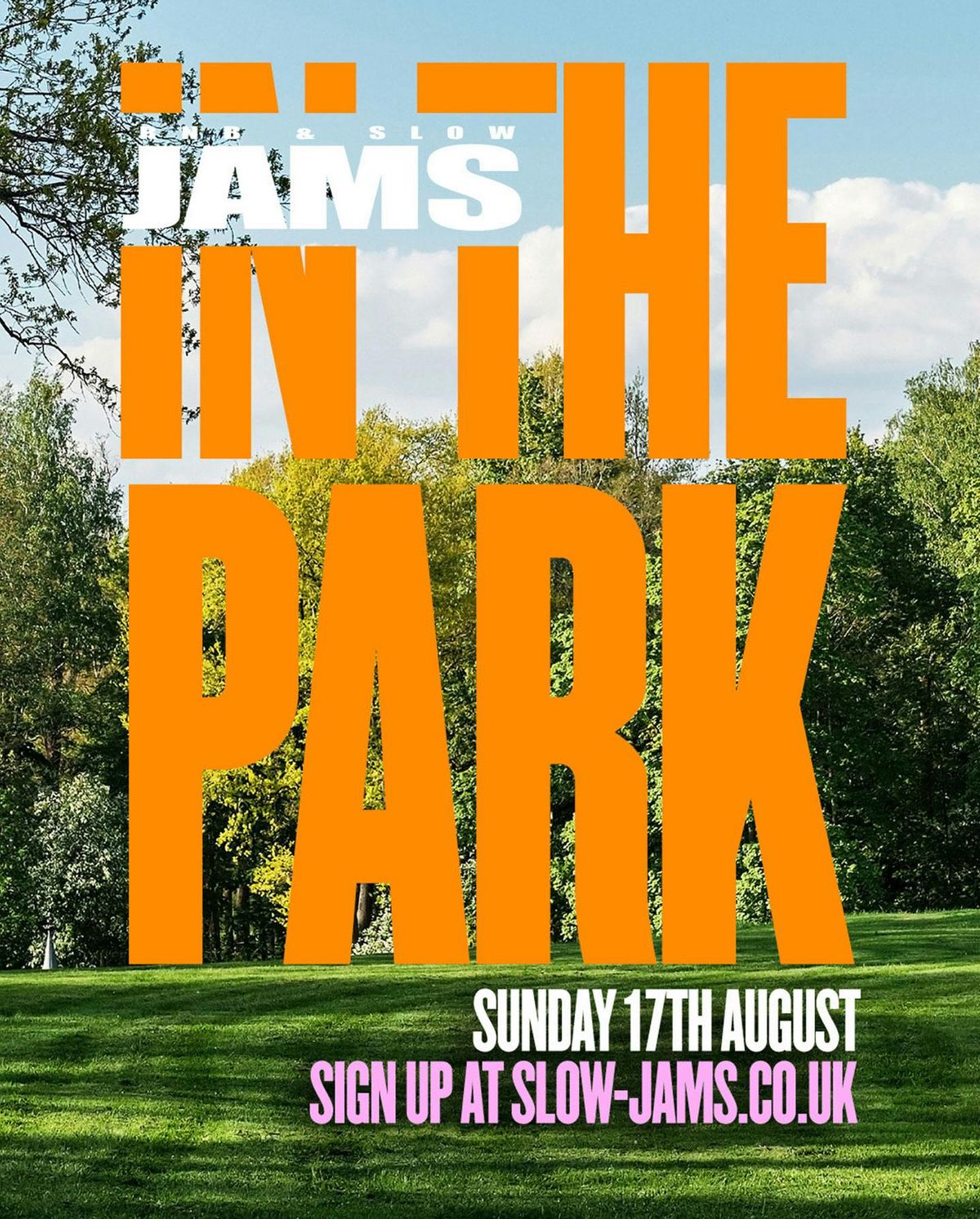 RnB &amp; Slow Jams In The Park | -  Forest Road Recreation Ground , 17 August | Event in Chigwell | AllEvents