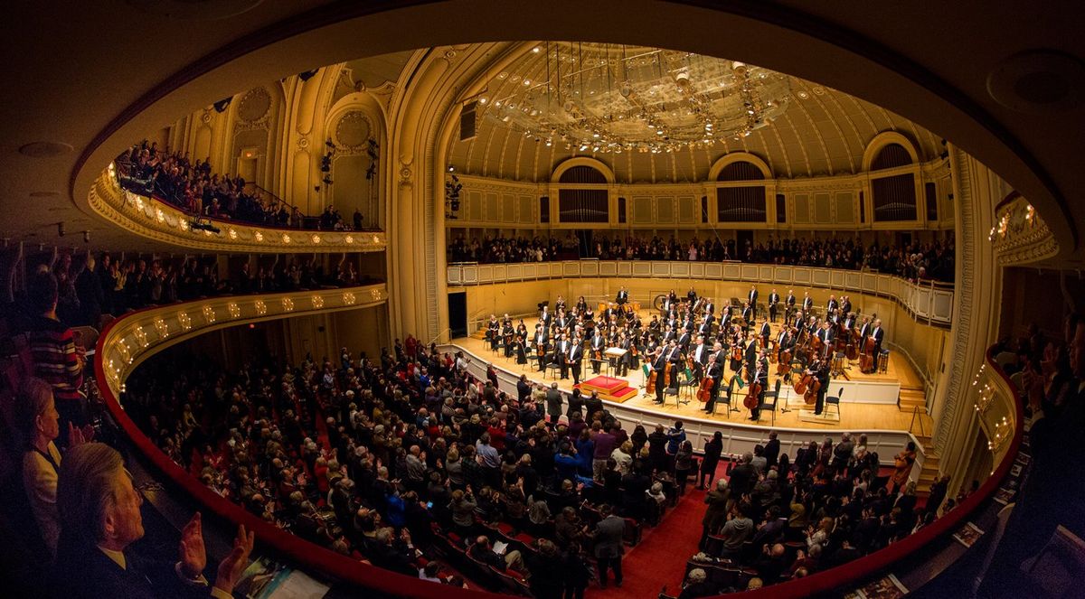Chicago Symphony Orchestra at Mondavi Center, 18 January | Event in Davis | AllEvents