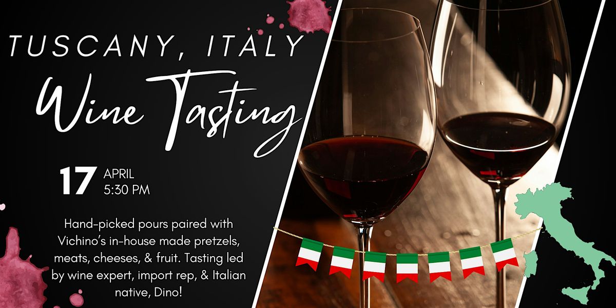 Tuscany (Italy) Wine Tasting, Vichino's Cafe & Wine Bar, Bonita Springs
