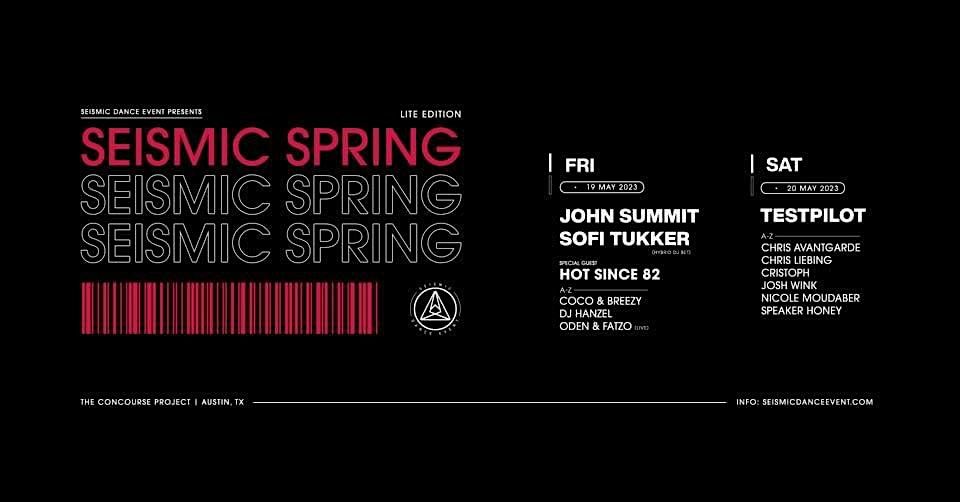 Seismic Spring, 8509 Burleson Rd building 1, Austin, May 19 2023