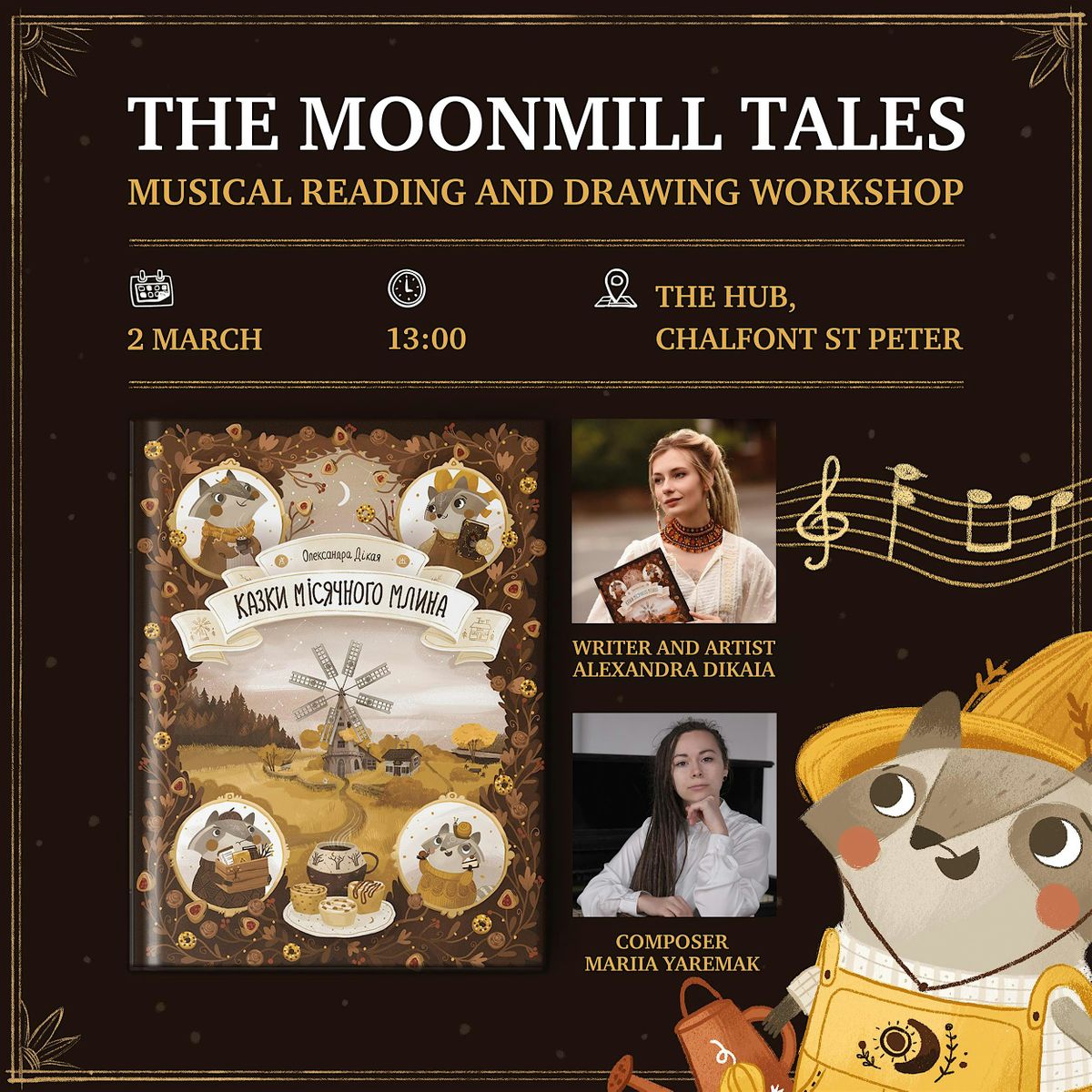 The Moonmill Tales. Musical Storytelling and Art Gold Hill