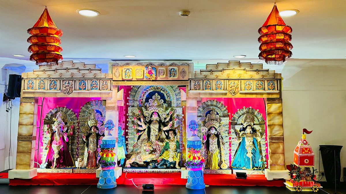 Durga Puja 2025 5 Days Dublin,Ireland-দুর্গা পূজা ২০২৫ ডাব্লিন,আয়ারল্যান্ড, 28 September