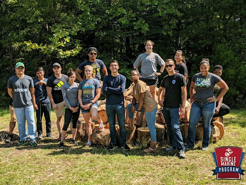Quantico Single Marine Program (SMP) Volunteer Prince William Forest Park, Visitor Center