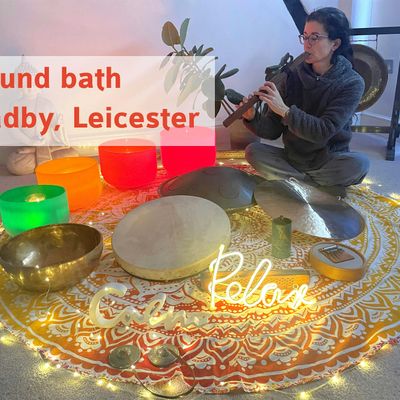Sound Bath Oadby Leicester, Beaumont Hall, Oadby, April 15 2024 ...