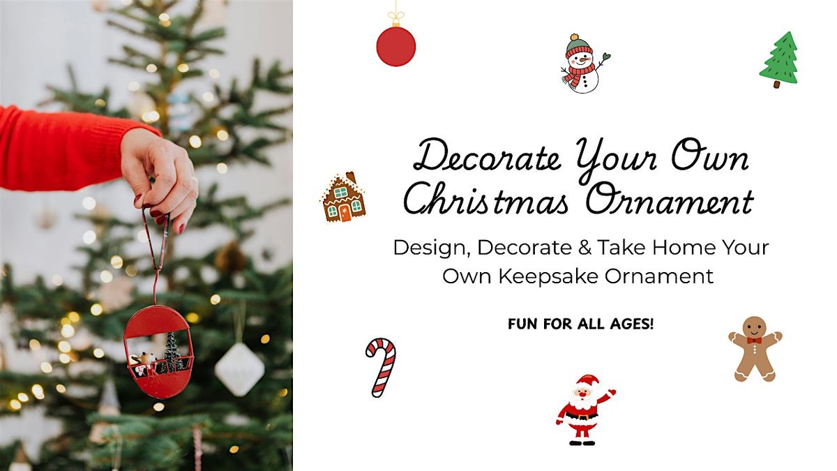 Decorate Your Own Christmas Ornament - Kids under 12 are FREE, 19 December | Event in Richmond | AllEvents