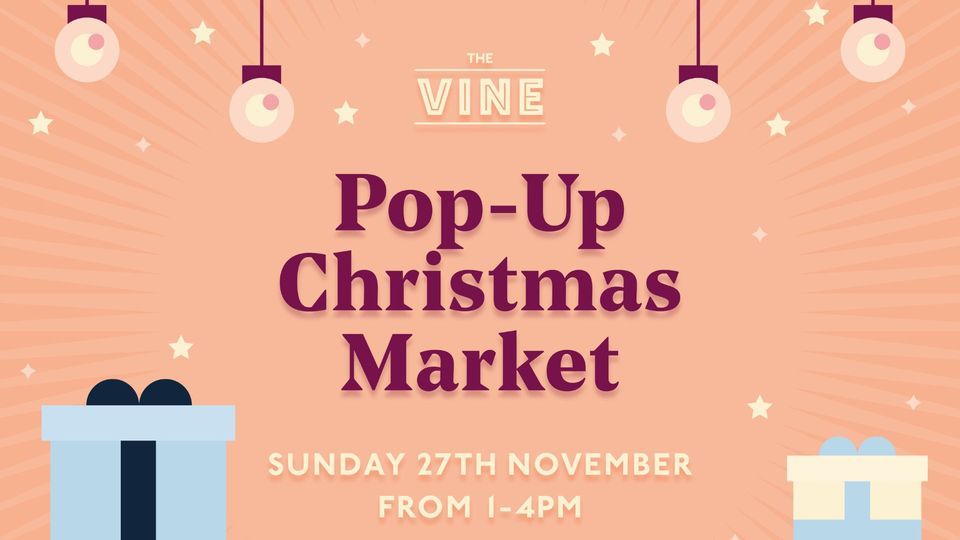 PopUp Christmas Market , The Vine, Prestwick, November 27 2022