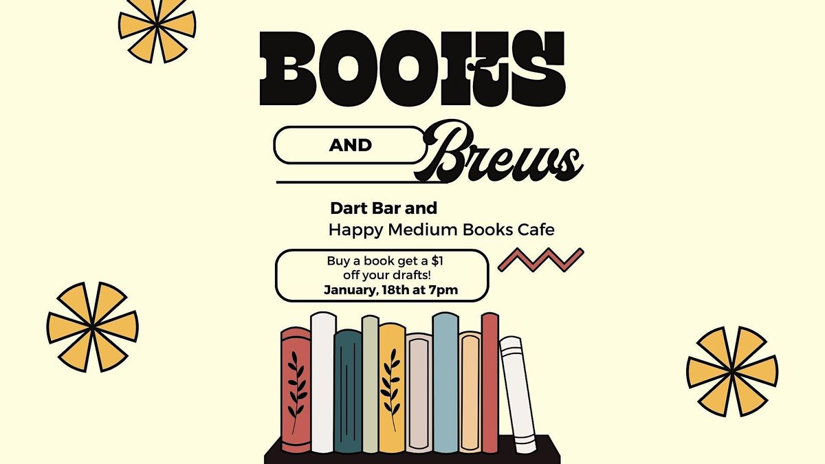 Books and Brews, Dart Bar & Games, Jacksonville, January 18 2024
