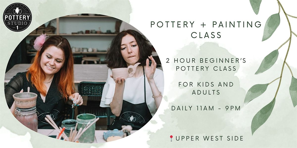 One-time Pottery Class & Painting - UWS | Event in New York | AllEvents