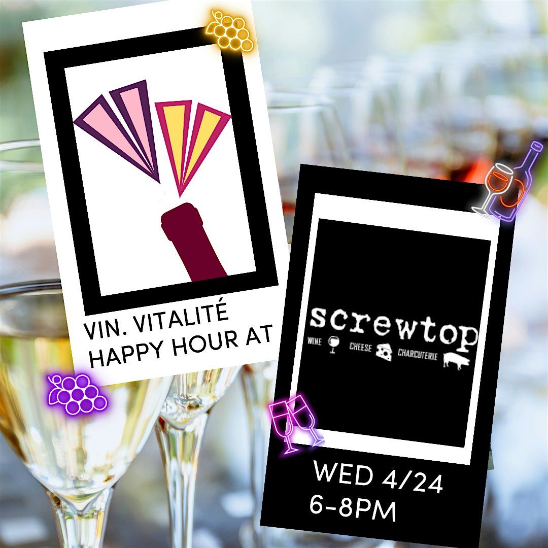 VV Women of Wine Happy Hour at Screwtop!, Screwtop Wine Bar, Arlington