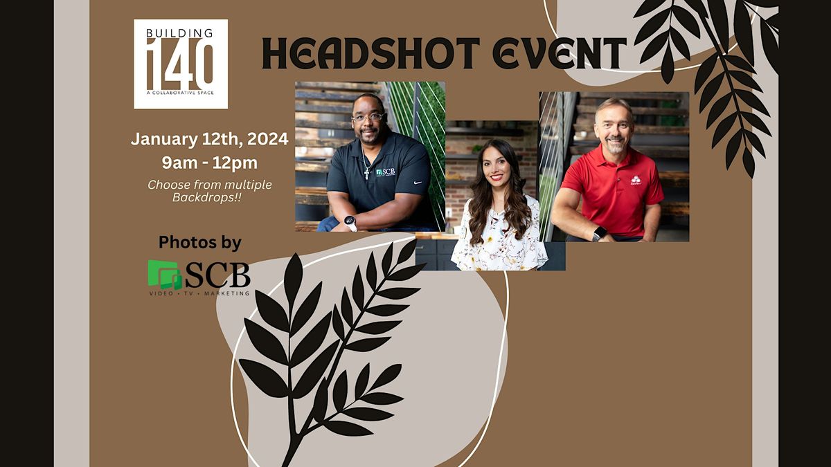 2024 Headshot Event, Building 140, McDonough, 12 January 2024 AllEvents