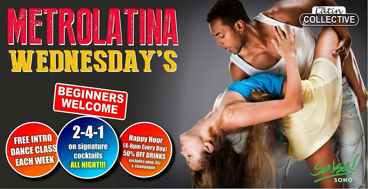 SALSA BACHATA EVERY WEDNESDAY - FREE SALSA CLASS / FREE ENTRY / FREE BOOTH | Event in London | AllEvents