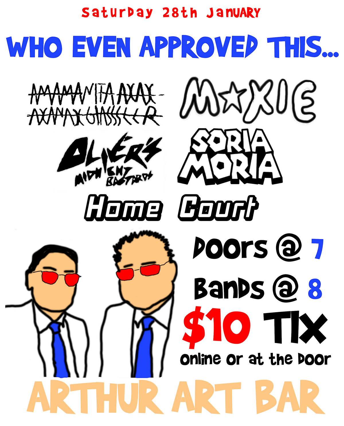 Who Even Approved This..., ARTHUR ART BAR, Adelaide, 28 January 2023