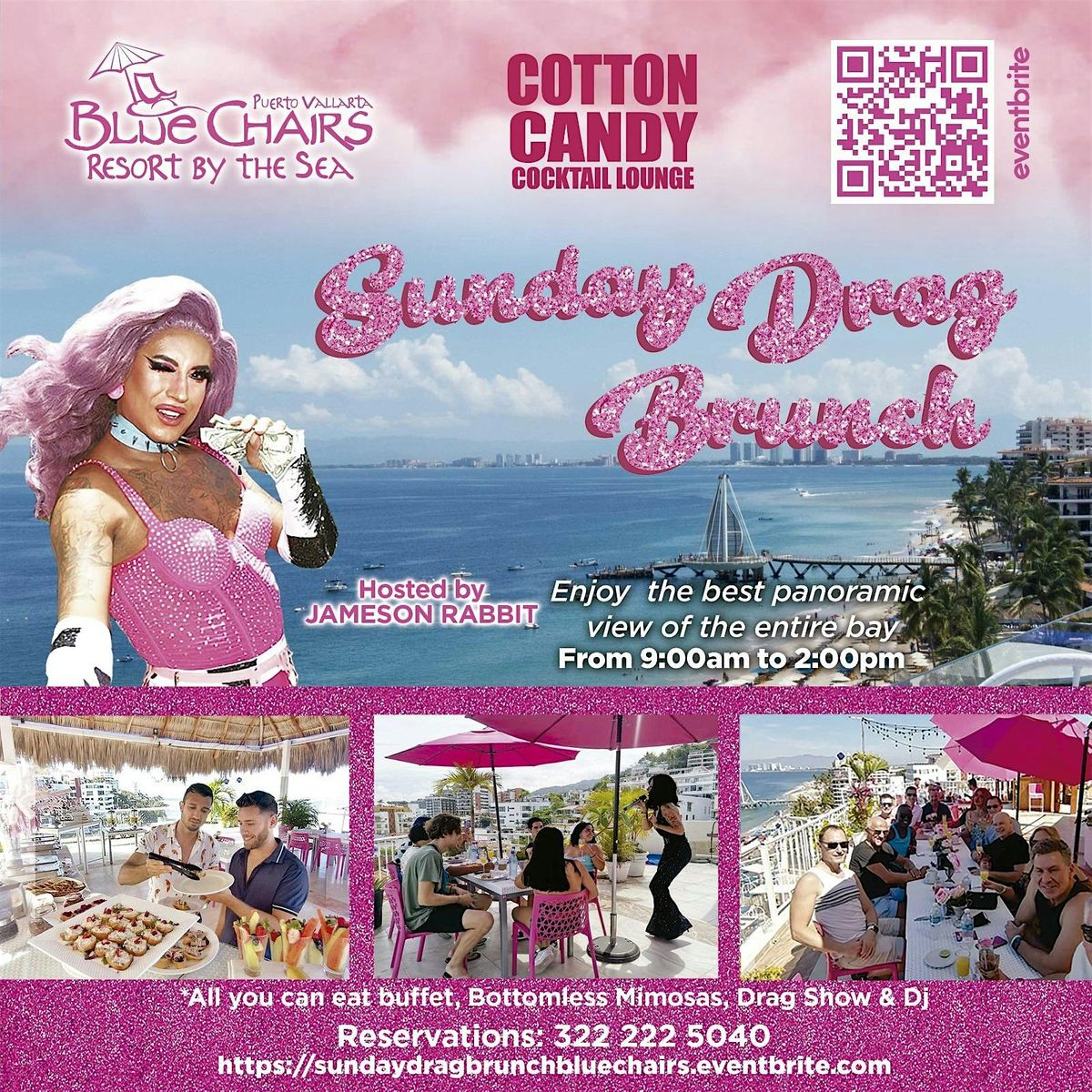 Sunday Drag Brunch, Blue Chairs Resort by the Sea Puerto Vallarta, 26