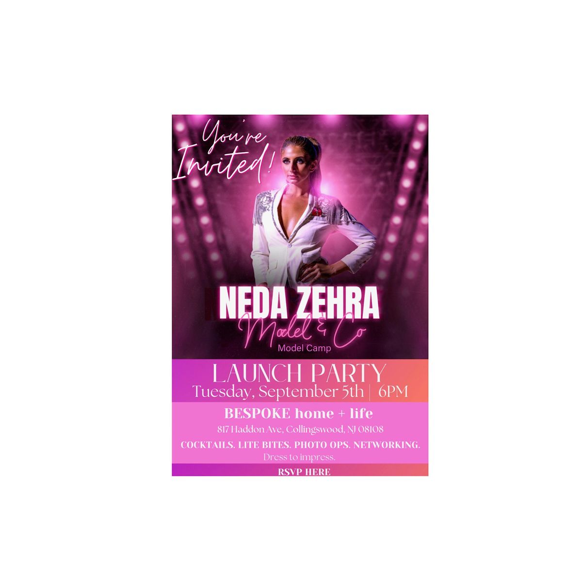 Neda Zehra Model & Co., BESPOKE home + life, Haddon Avenue