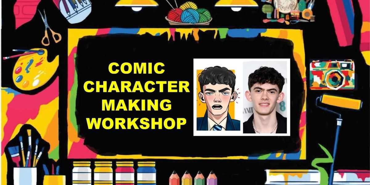 COMIC CHARACTER MAKING WORKSHOP, 23 August | Event in New Delhi | AllEvents