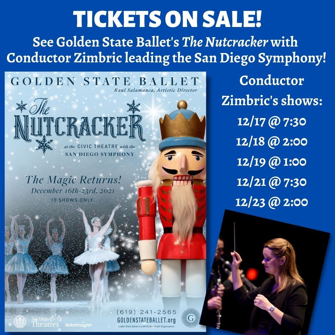 Golden State Ballet - The Nutcracker at San Diego Civic Theatre, 19 December | Event in San Diego | AllEvents