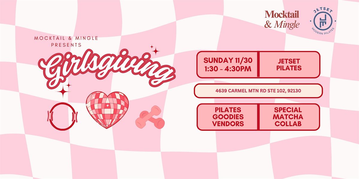 Mocktail & Mingle presents Girlsgiving, 30 November | Event in San Diego | AllEvents