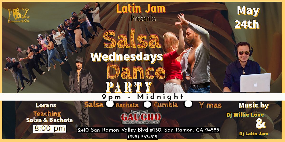 Salsa night Wednesdays Gaucho Salsa Party Salsa Lessons Bachata