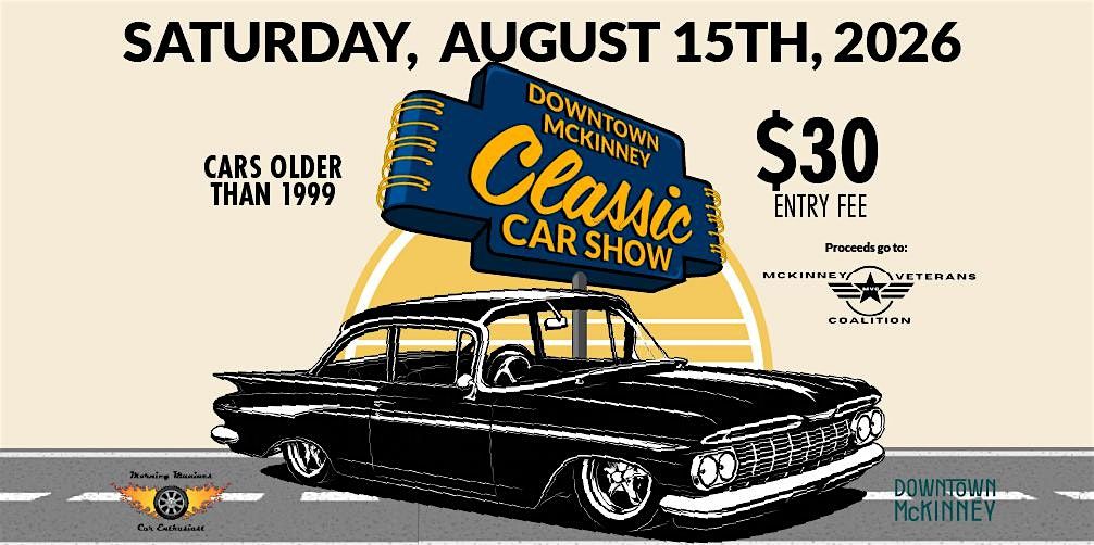Downtown McKinney Classic Car Show