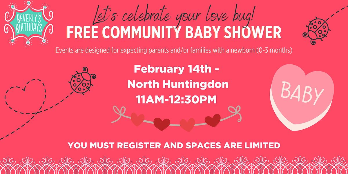 Free Community Baby Shower North Huntingdon, The Hall at Robbins
