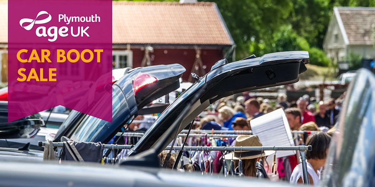 Car Boot Sale Trader Ticket, Memory Lane, Plymstock, 6 August 2023