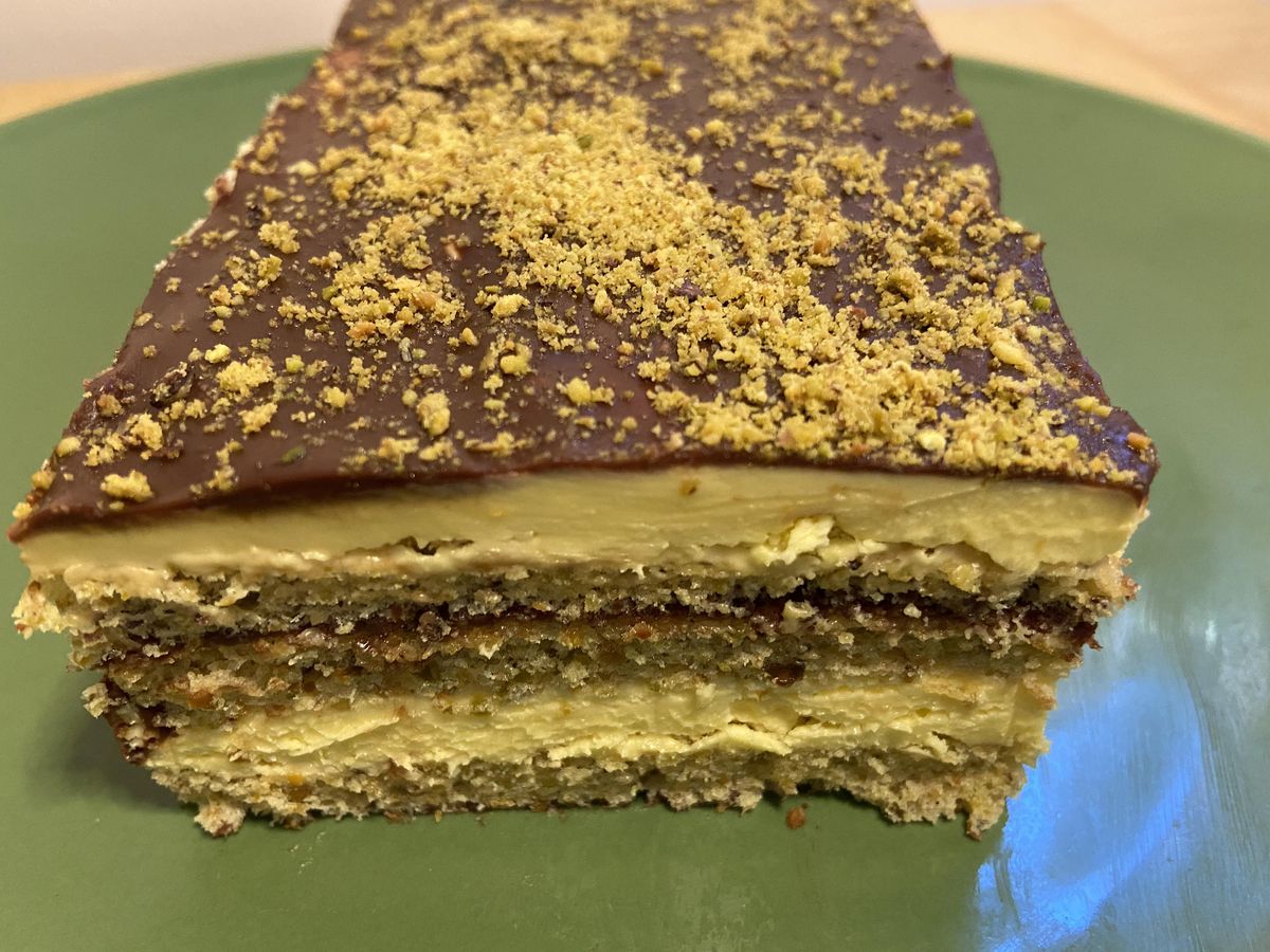 Annies Signature Sweets Virtual Pistachio opera torte baking class, December 30 2022 Online
