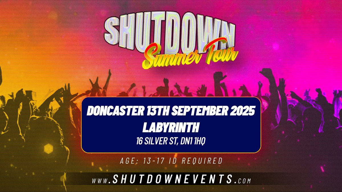 Shutdown UK Tour - Doncaster , 13 September | Event in Doncaster | AllEvents