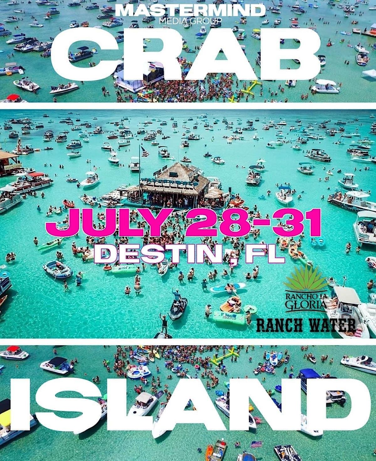 Crab Island Boat Party, Destin, 29 July to 30 July AllEvents.in