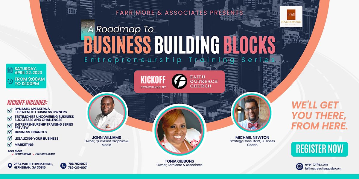 Roadmap to Business Building Blocks Entrepreneurship Training Kickoff