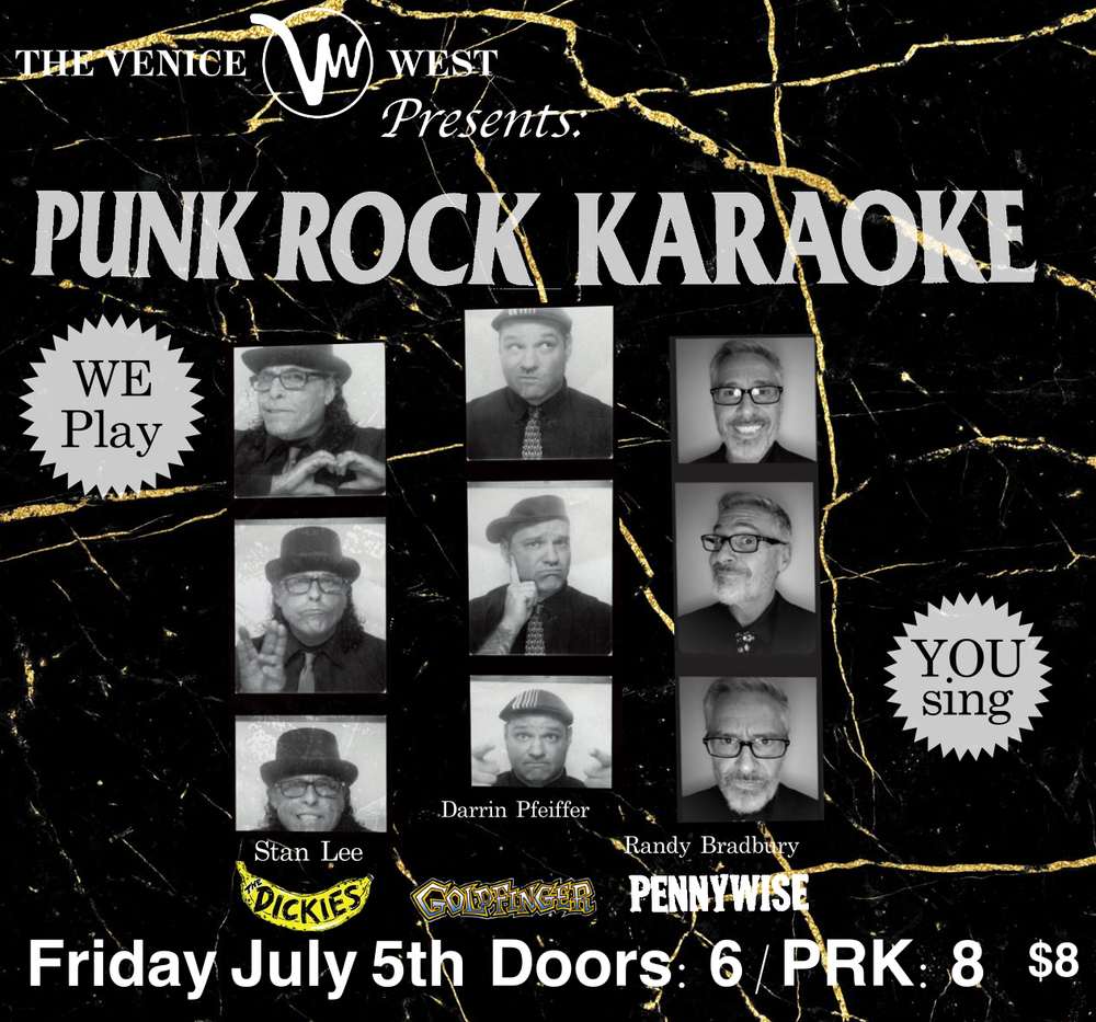Punk Rock Karaoke at Constellation Room at The Observatory, 5 July | Event in Santa Ana | AllEvents