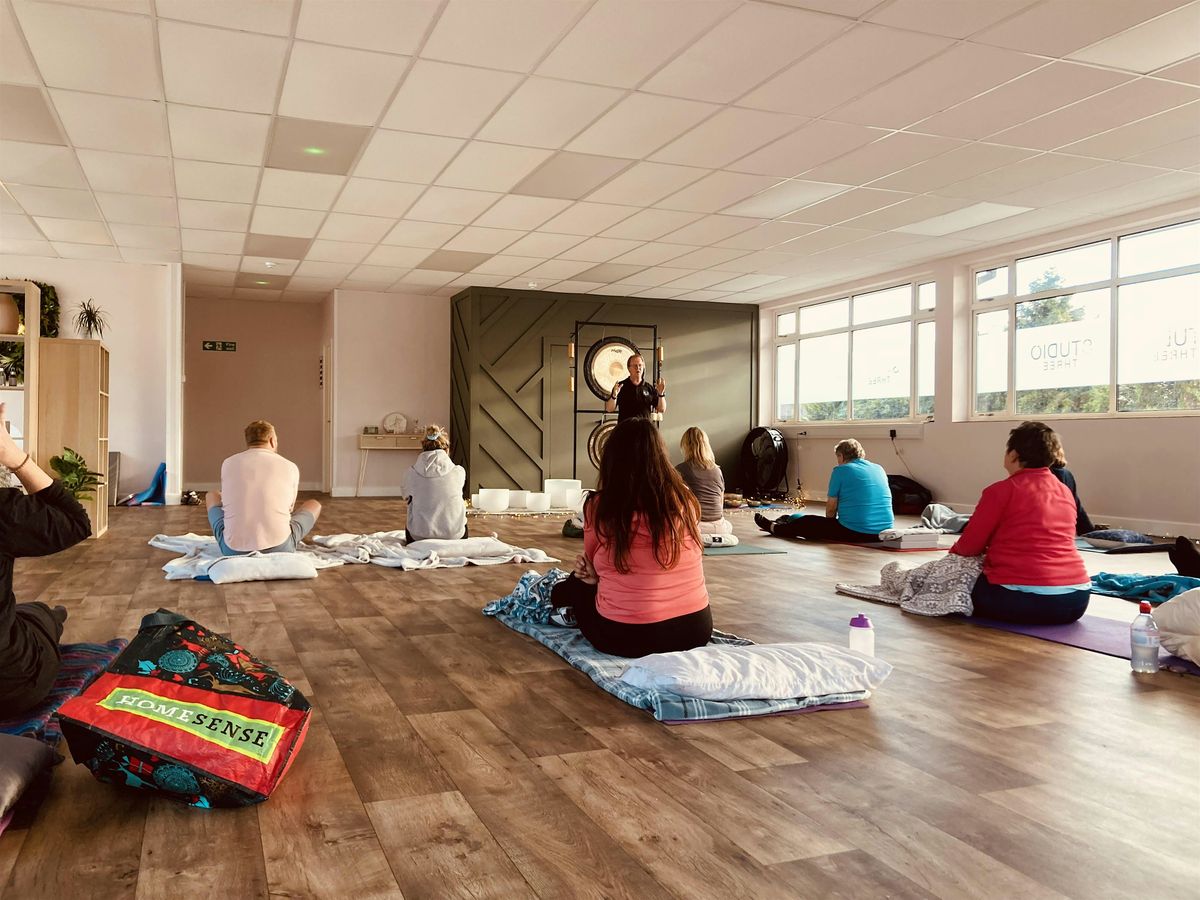 Self care Sunday Sound bath at Studio Three, Studio Three, Worcester, 1 ...