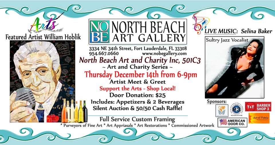 Artist Billy Hoblik and Jazz Sultry Jazz Vocalist Selina Baker for