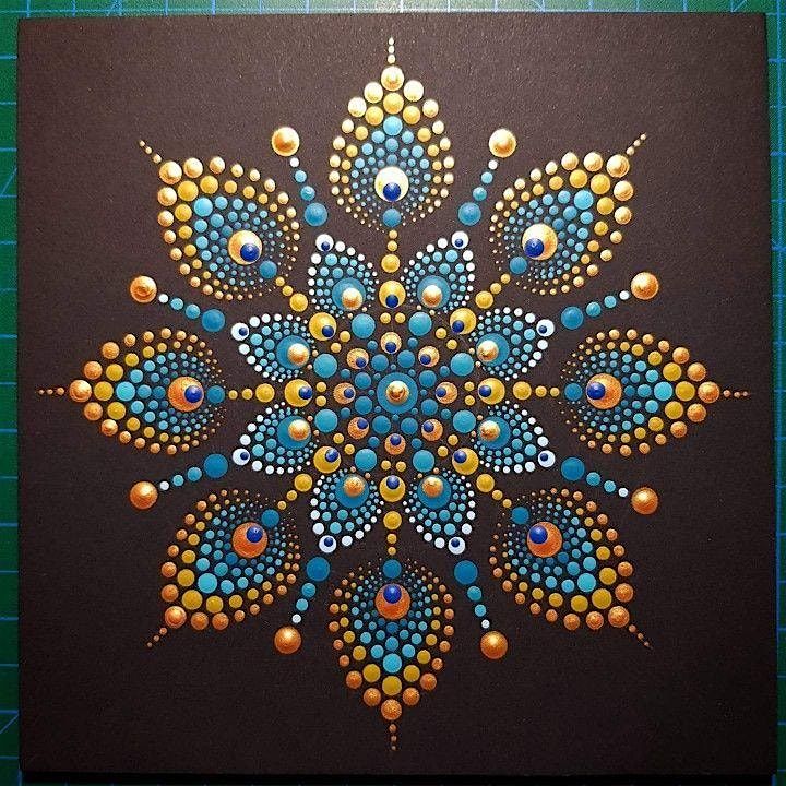 Jan. 21st. 6 pm - Mandala dot Painting Class-A little Sunshine, 21 January | Event in Point Pleasant | AllEvents