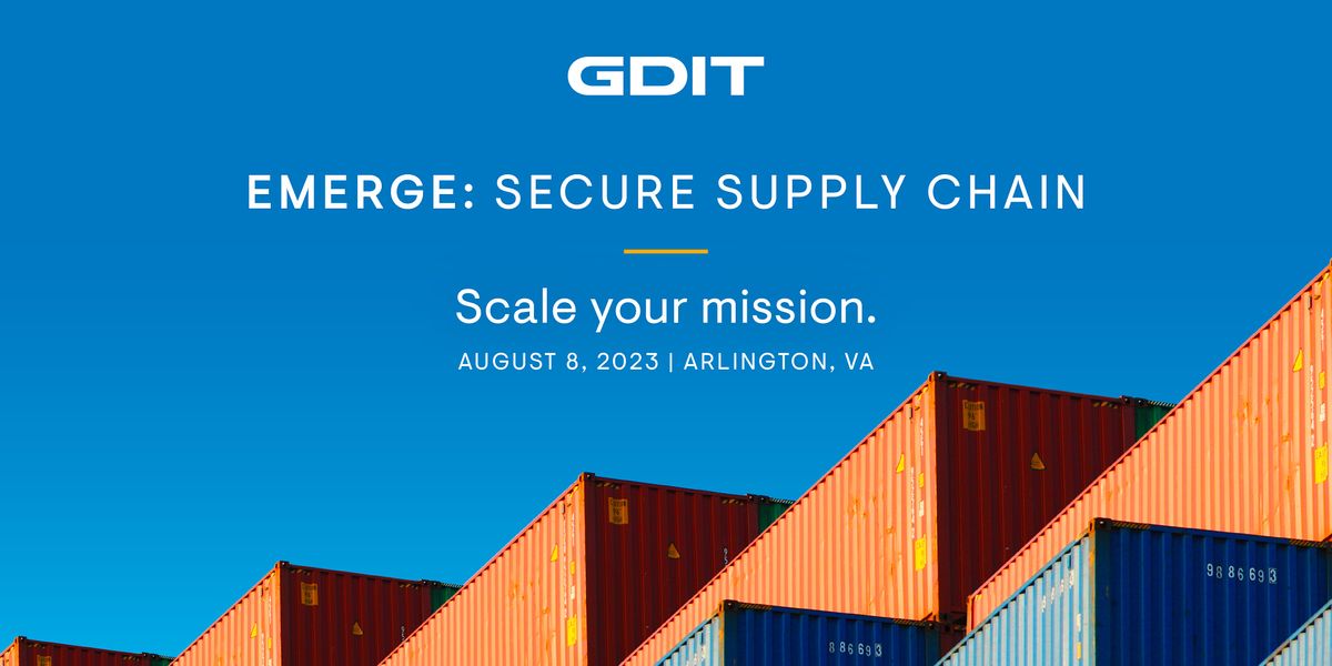 GDIT Emerge Secure Supply Chain, The RitzCarlton, Pentagon City