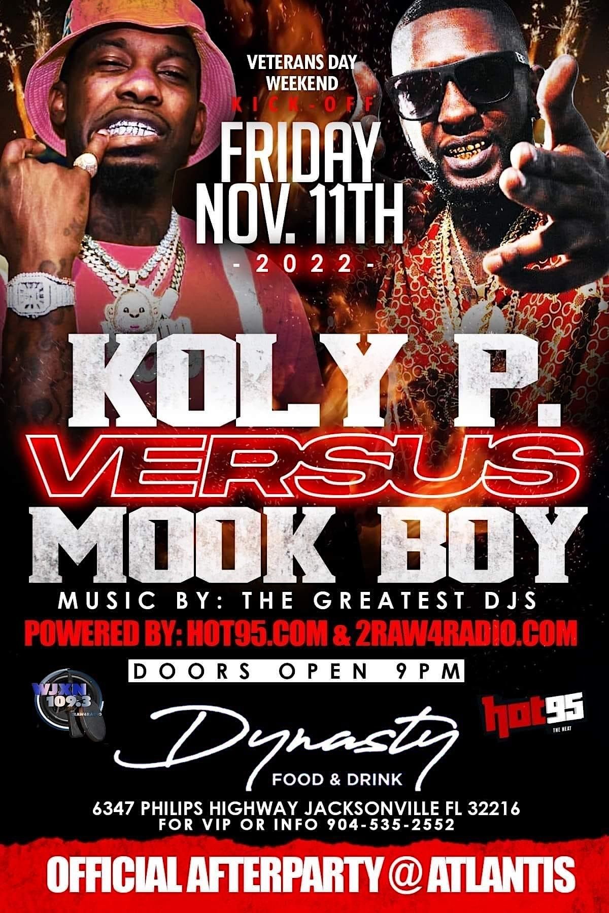 Mook Boy vs Koly P Veterans Day Weekend Dynasty Lounge Jacksonville