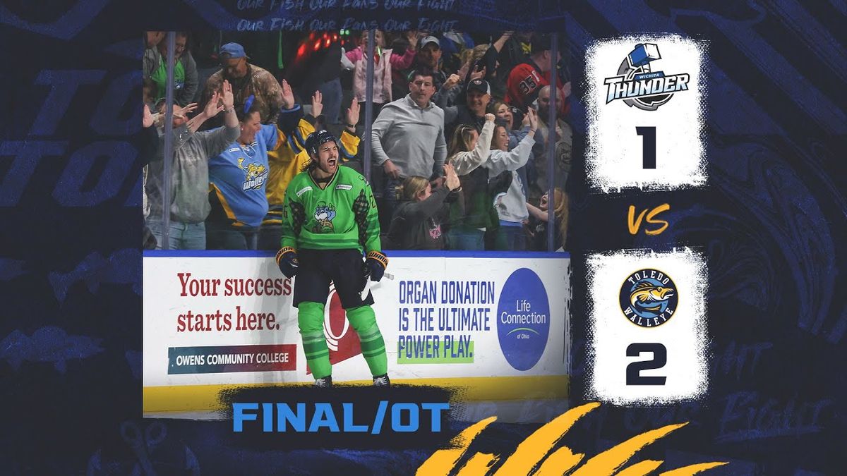 Toledo Walleye vs. Wichita Thunder, 21 November | Event in Toledo | AllEvents