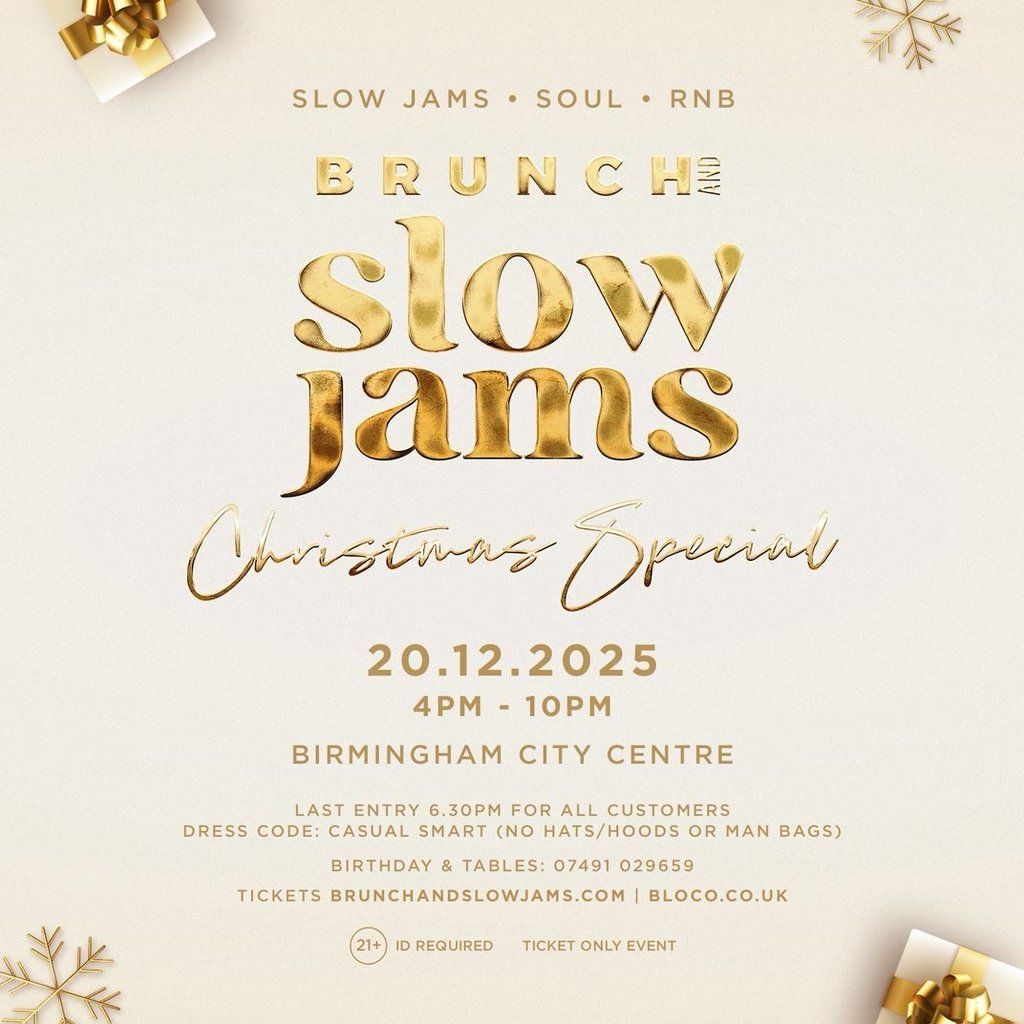 Brunch and Slow Jams, 20 December | Event in Birmingham | AllEvents