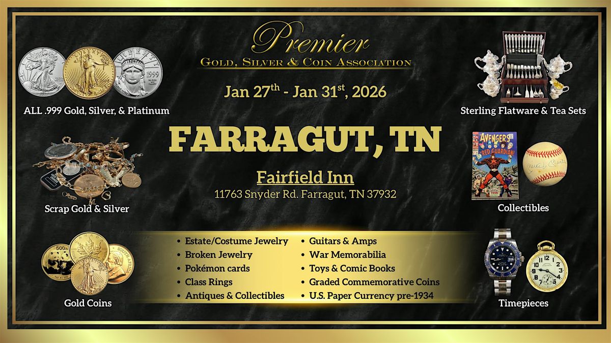 Farragut, TN FREE 5- Day Event