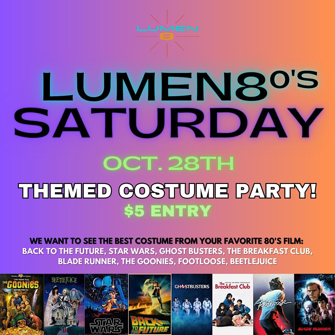 Lumen80s Movie Themed Costume Contest, 402 S Tejon St, Colorado Springs