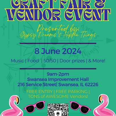 June 8 Craft Fair Vendor Event Swansea Improvement Hall 8 June 2024 june-8-craft-fair-vendor-event-swansea-improvement-hall-8-june-2024