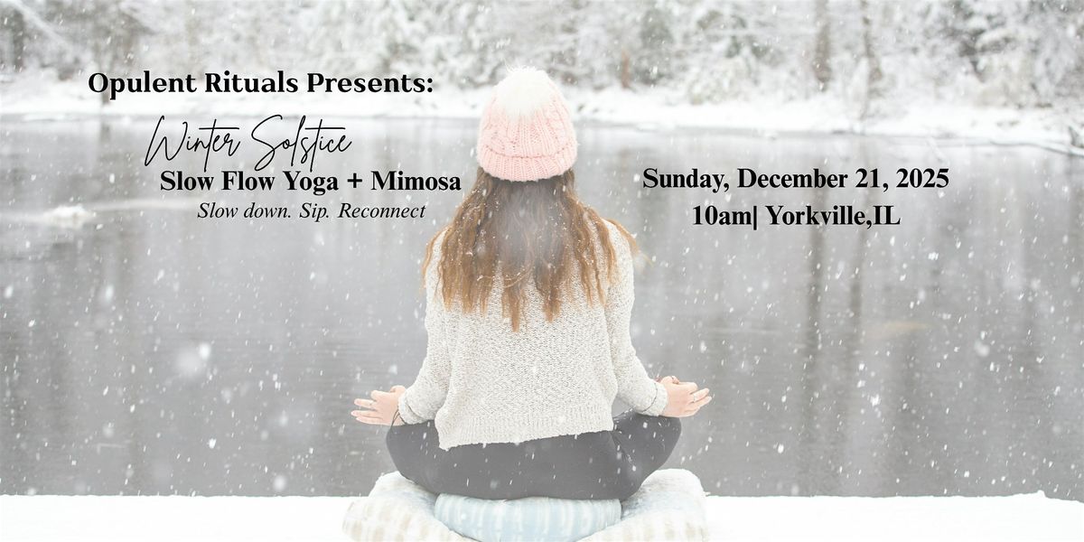 Winter Solstice Slow Flow Yoga + Mimosa, 21 December | Event in Yorkville | AllEvents