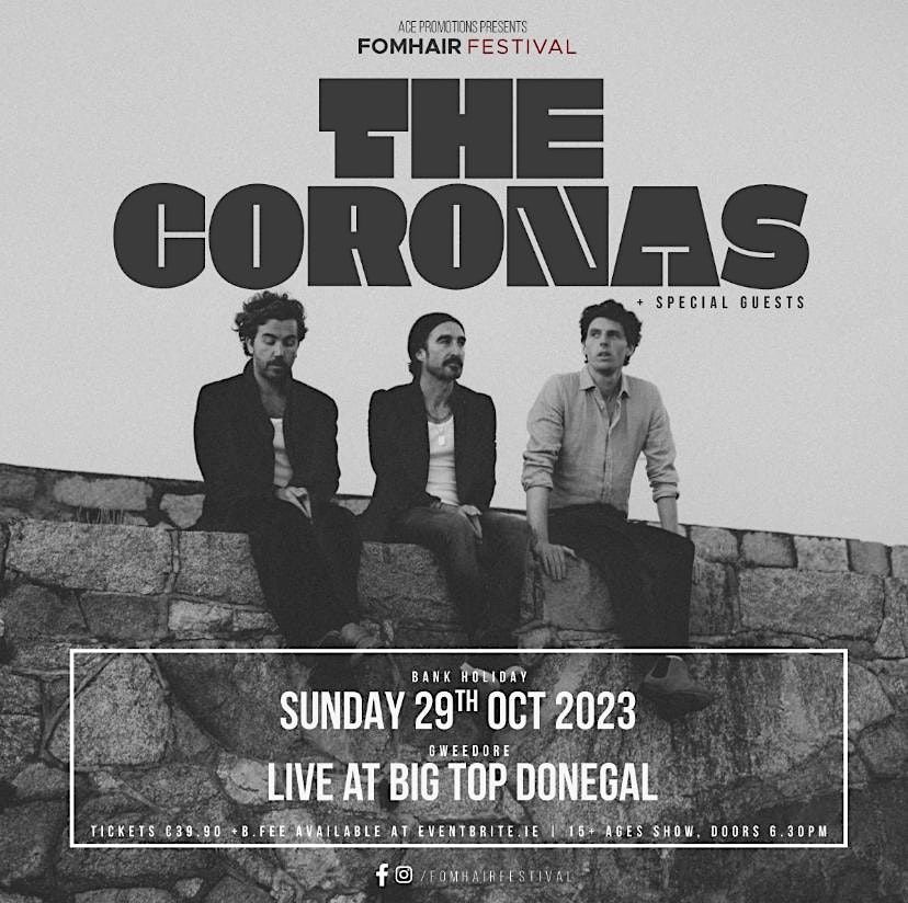 The Coronas, Fomhair Festival, Sunday 29th October 2023, Live At The
