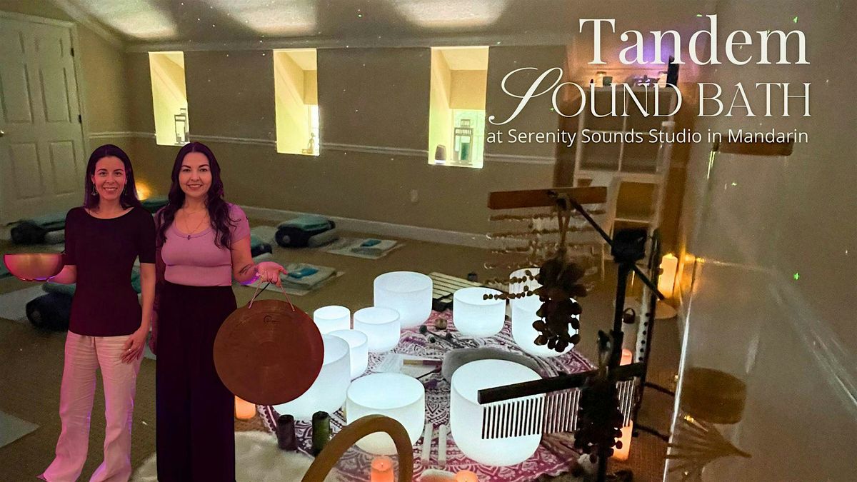 Tandem Sound Bath in Jacksonville, FL by Serenity Sounds & Soundbath Jax, 23 January | Event in Jacksonville