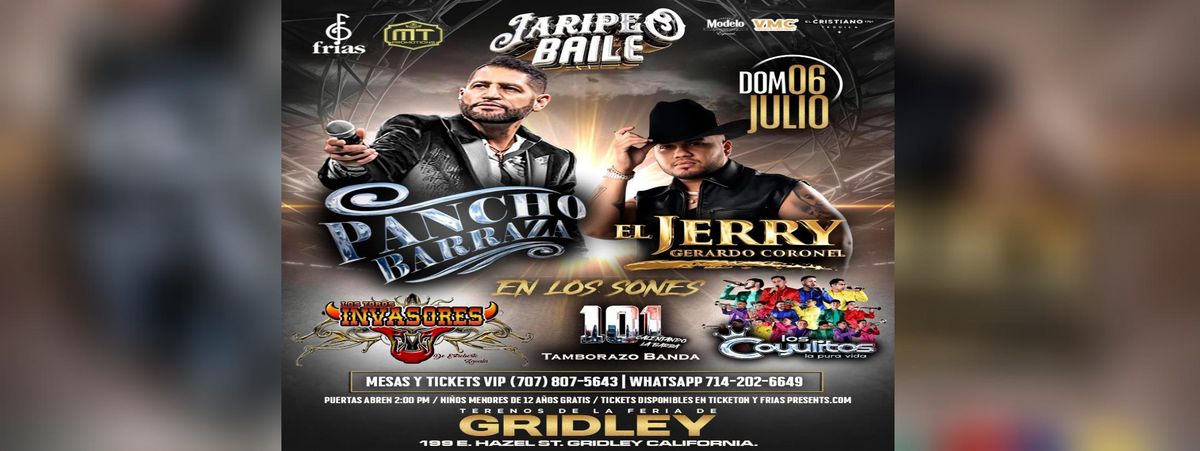 PANCHO BARRAZA EN GRIDLEY, 6 July | Event in Gridley | AllEvents