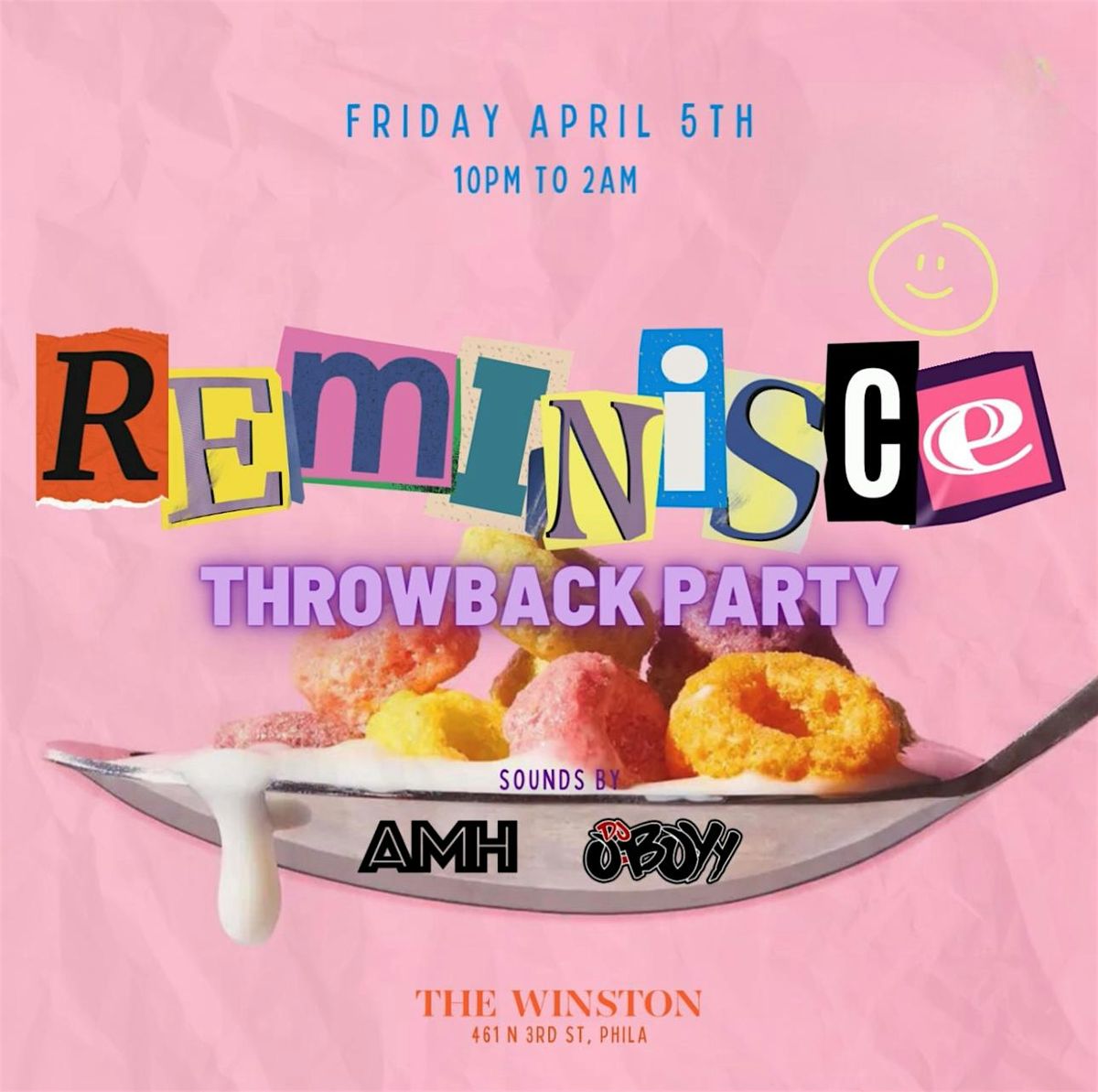 REMINISCE throwback party, The Winston Social Club, Philadelphia, 5