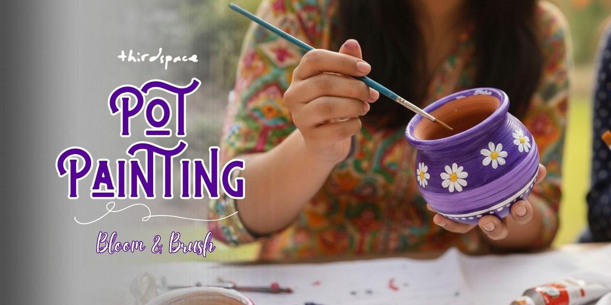 Pot Painting Workshop, 29 November | Event in Hyderabad | AllEvents